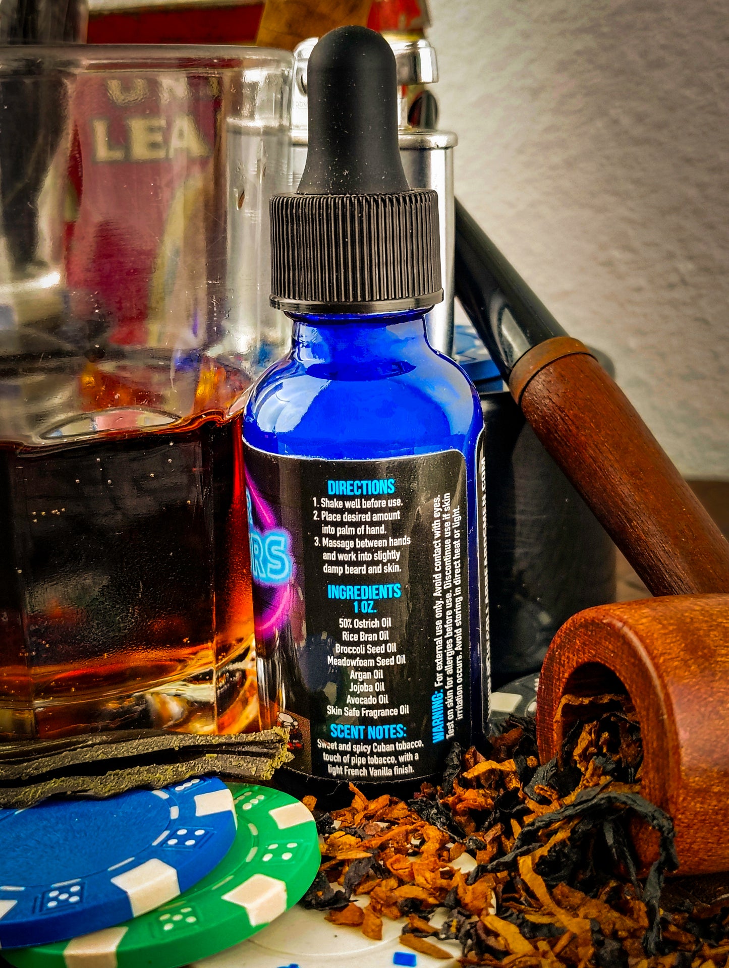 After Hours Beard Oil - Sweet & Spicy Tobacco Scent