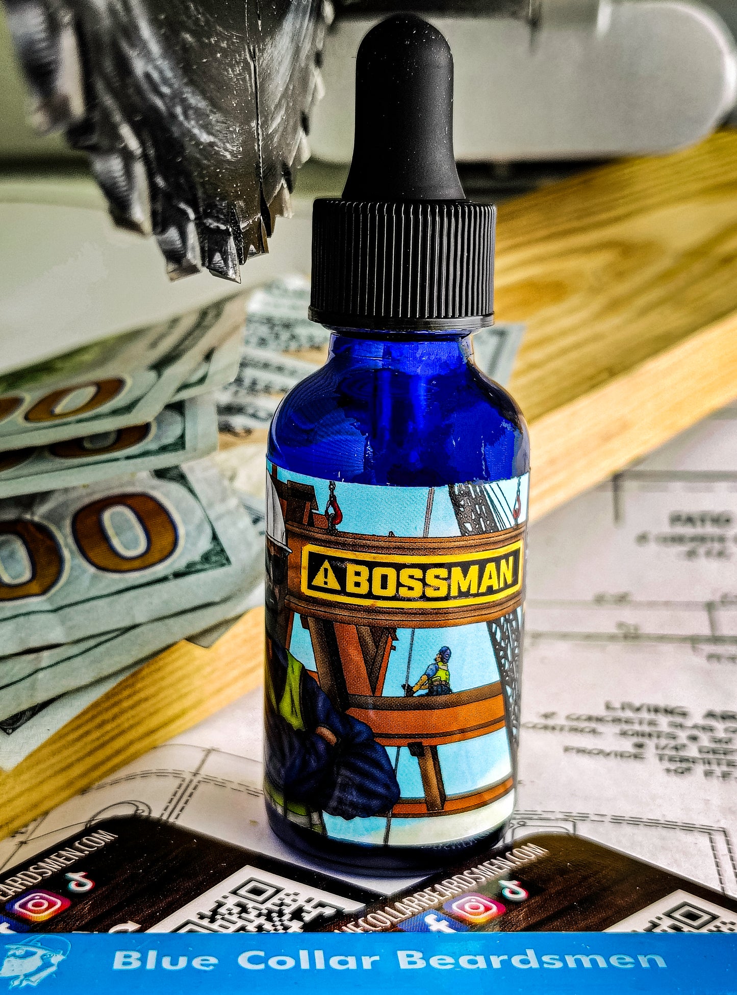 Bossman Beard Oil - Masculine Cologne Scent
