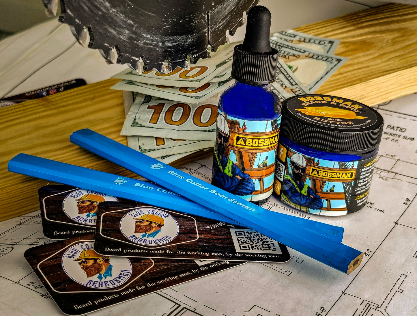 Bossman Beard Butter - Masculine Cologne Scent