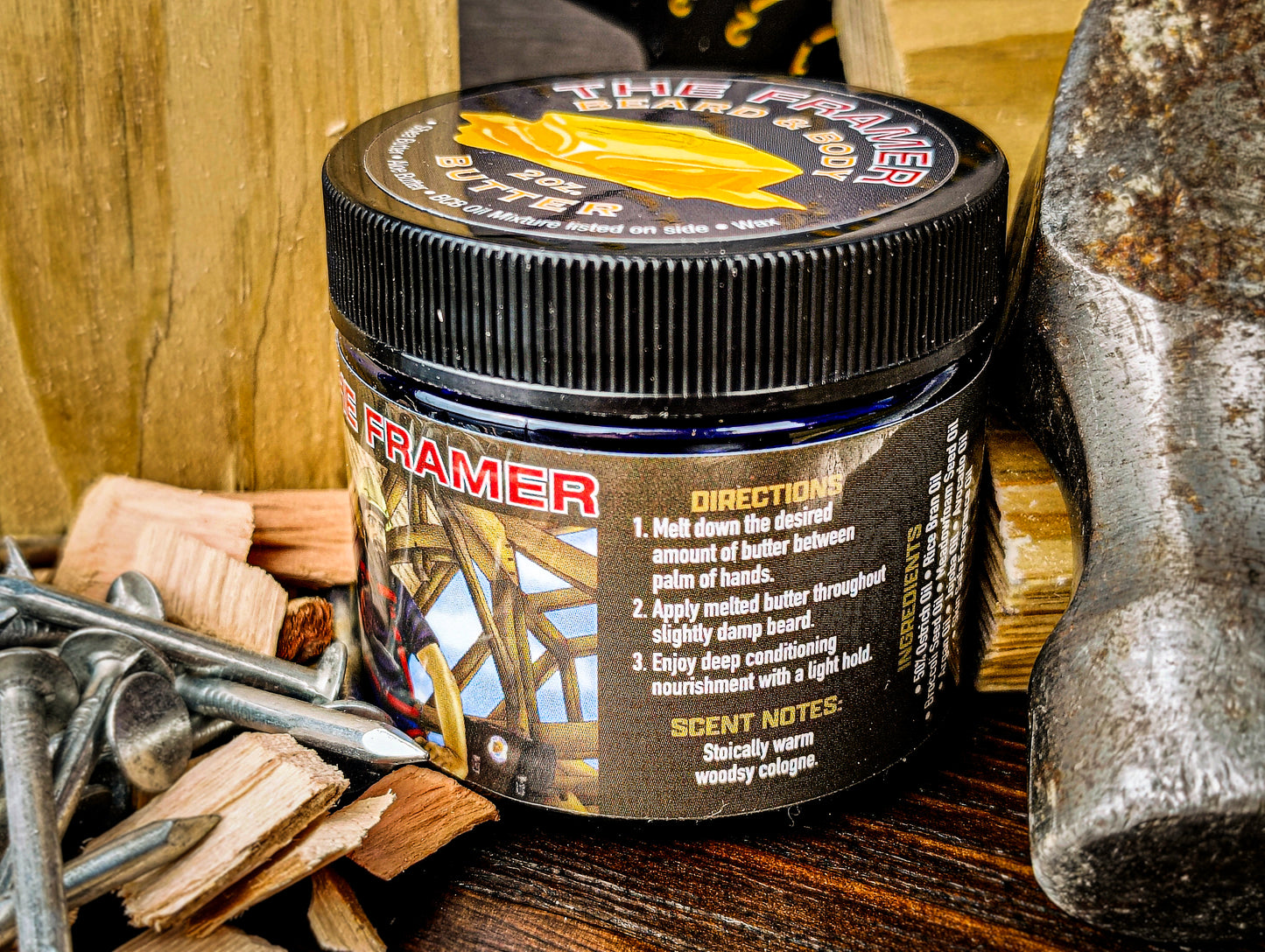The Framer Beard Butter - Warm Woodsy Cologne Scent