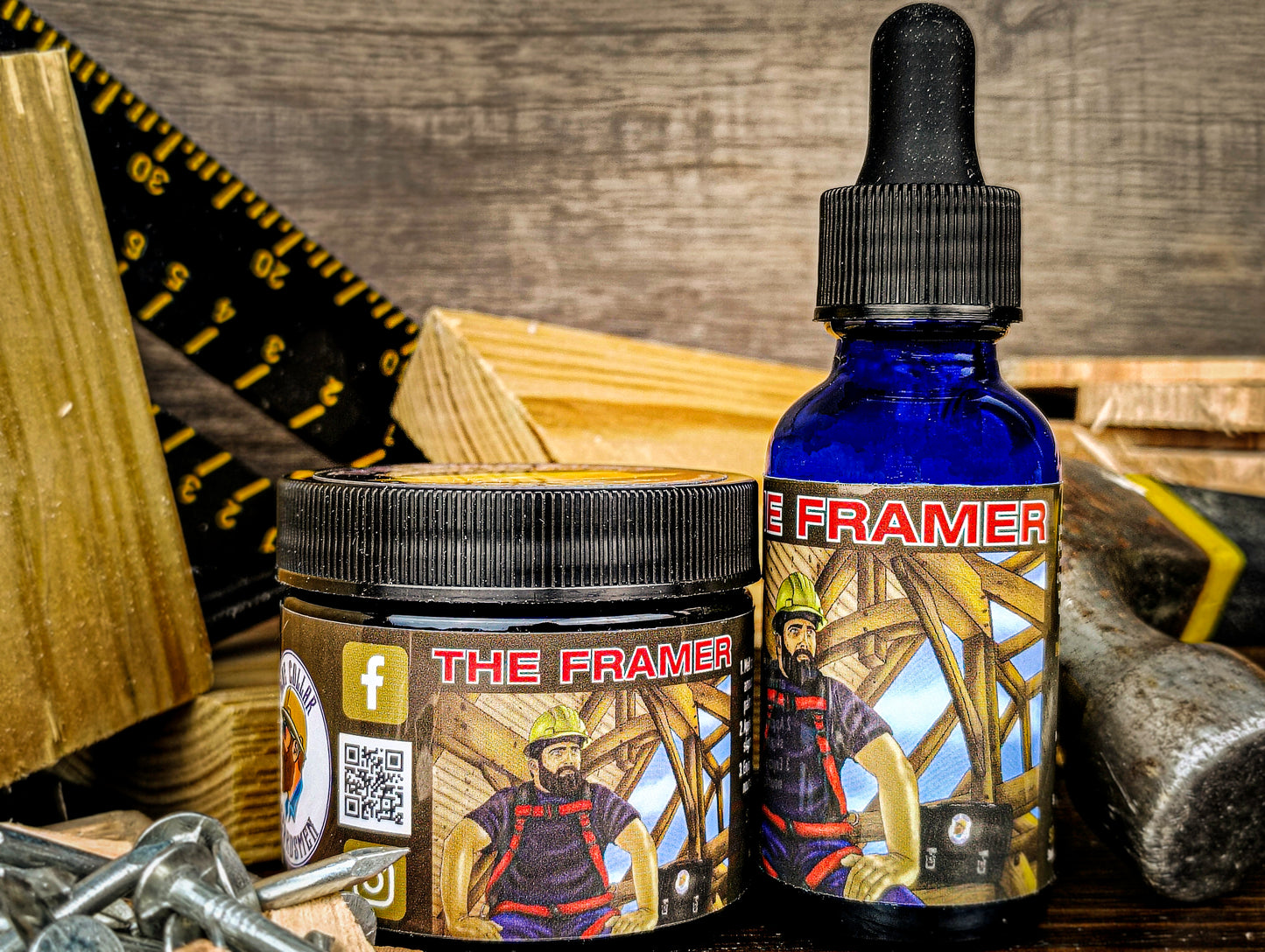 The Framer Beard Oil - Warm Woodsy Cologne Scent