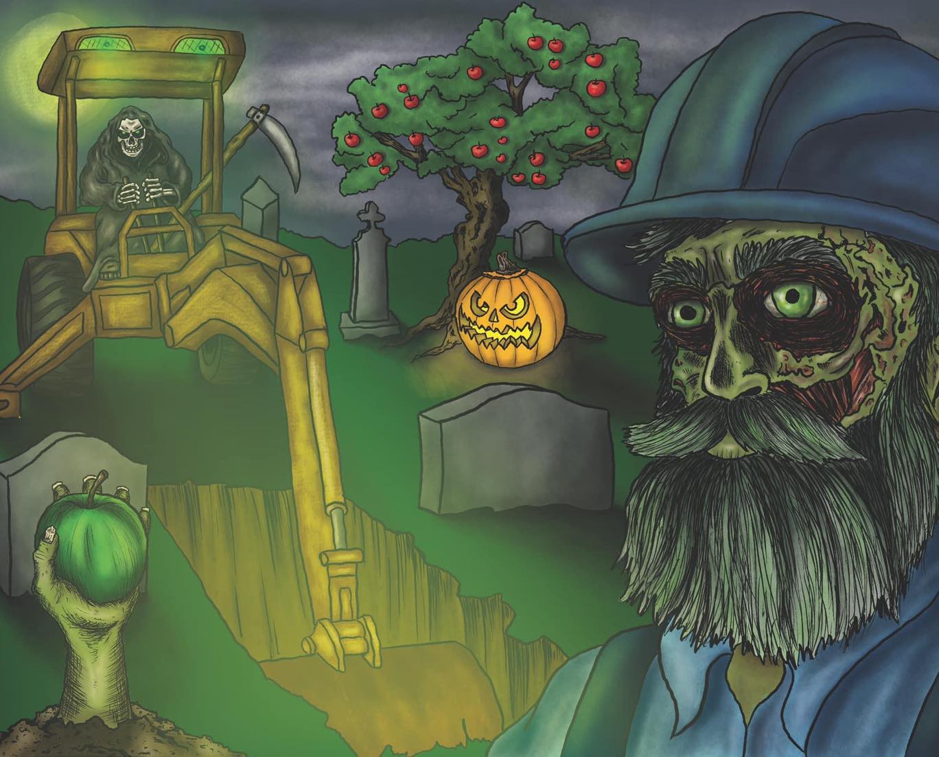 Working To Death Beard Oil - Fall Cologne Scent