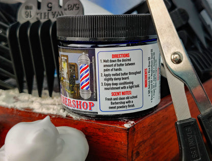 Barbershop Beard Butter - Crisp & Clean Scent