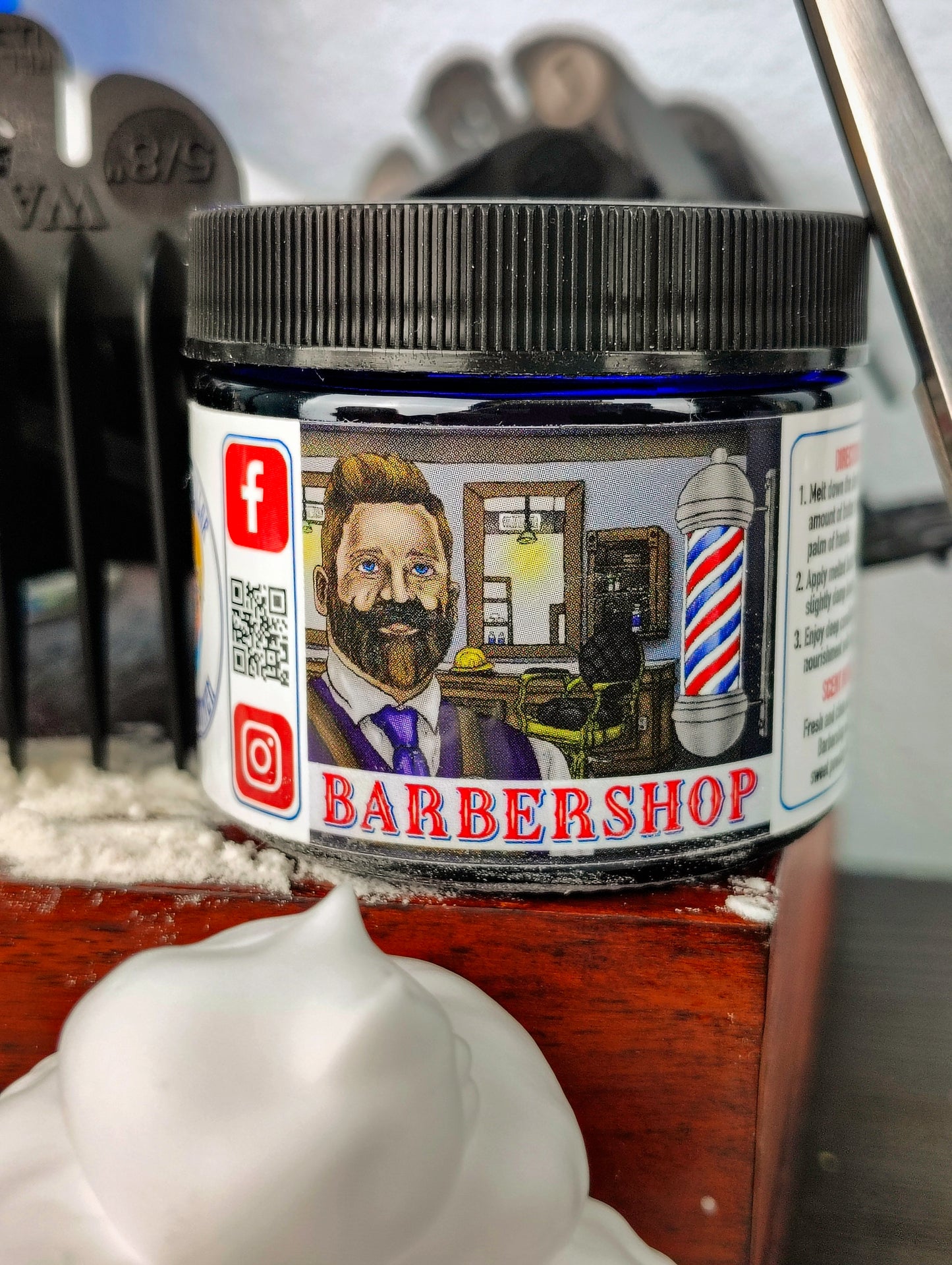 Barbershop Beard Butter - Crisp & Clean Scent