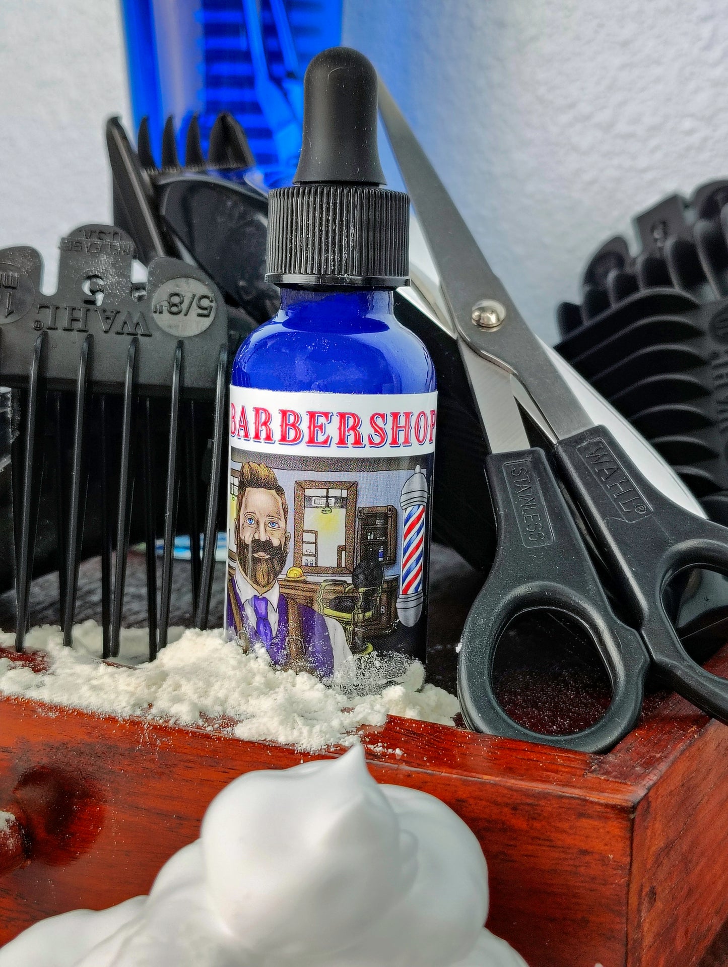 Barbershop Beard Oil - Crisp & Clean Scent