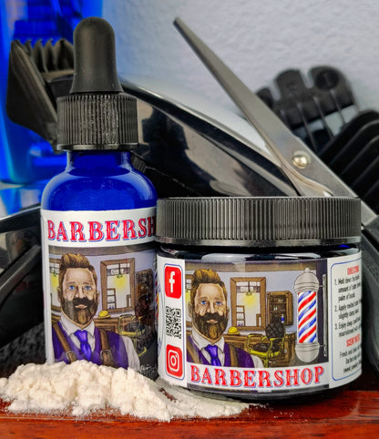 Barbershop Beard Oil - Crisp & Clean Scent