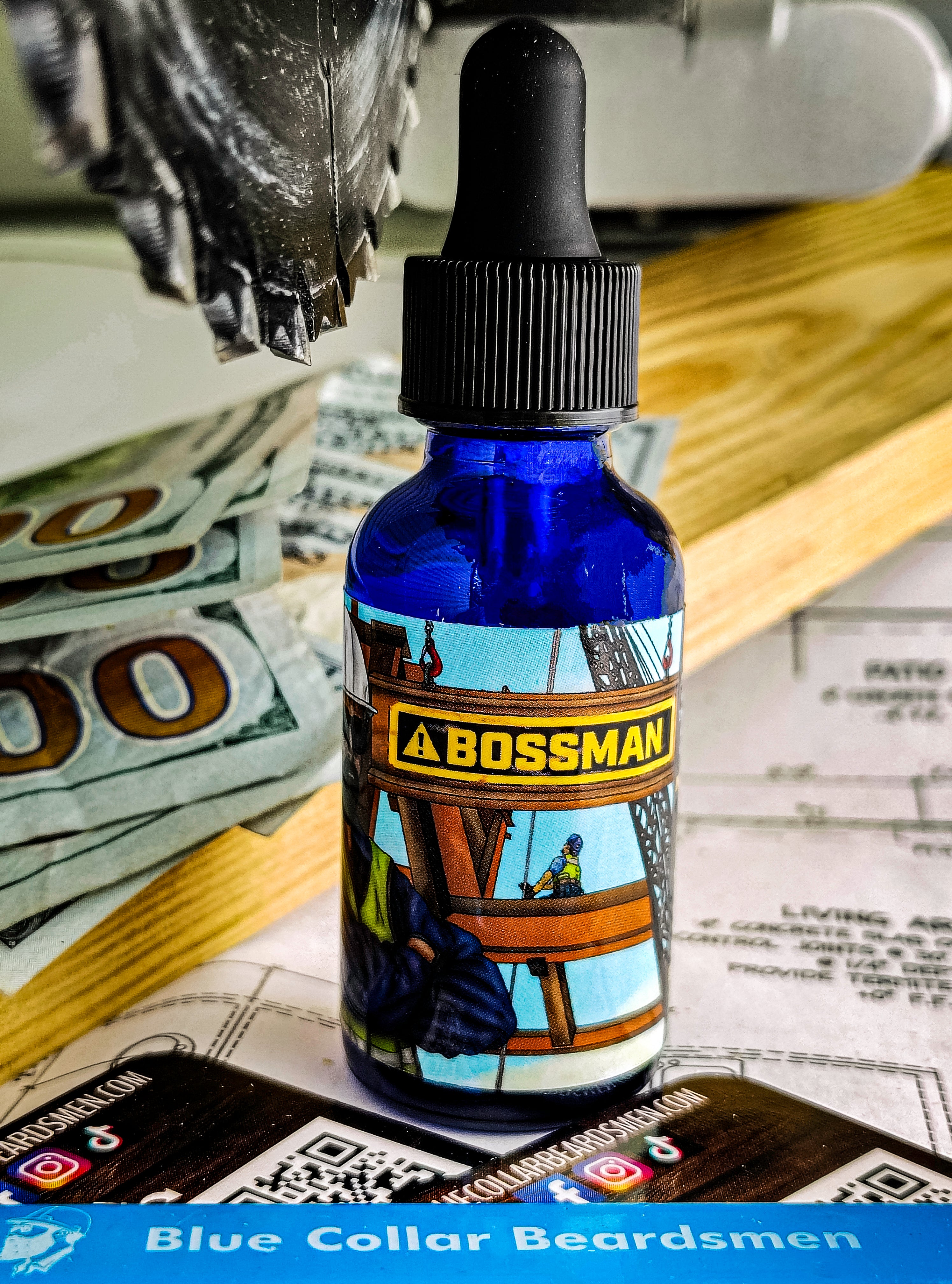 Bossman Beard Oil - Blue Collar Beardsmen