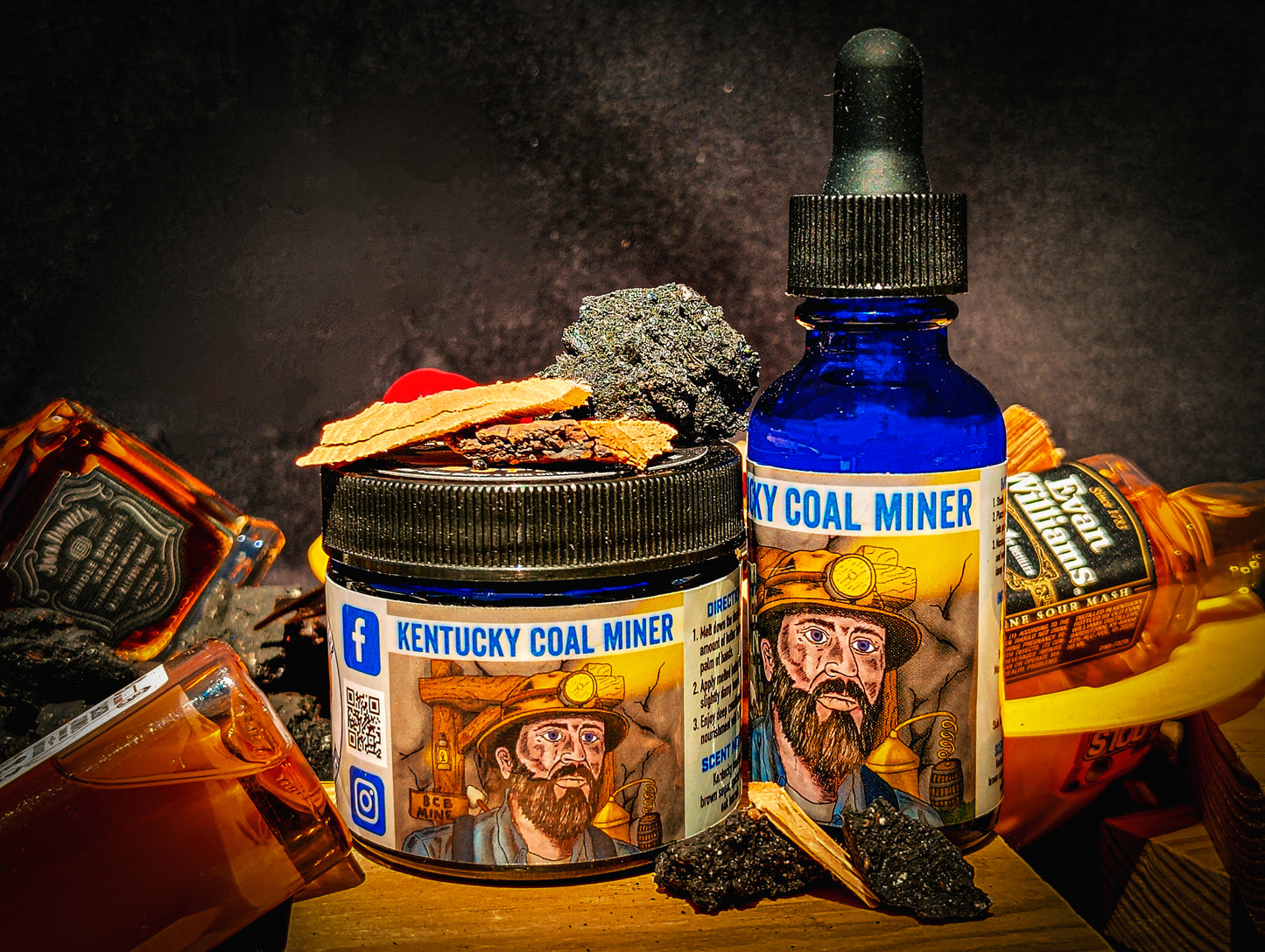 Kentucky Coal Miner Beard Butter - Spiced Kentucky Bourbon