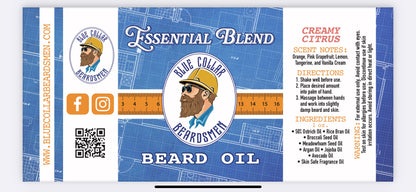 Creamy Citrus Beard Oil - Essential Blend