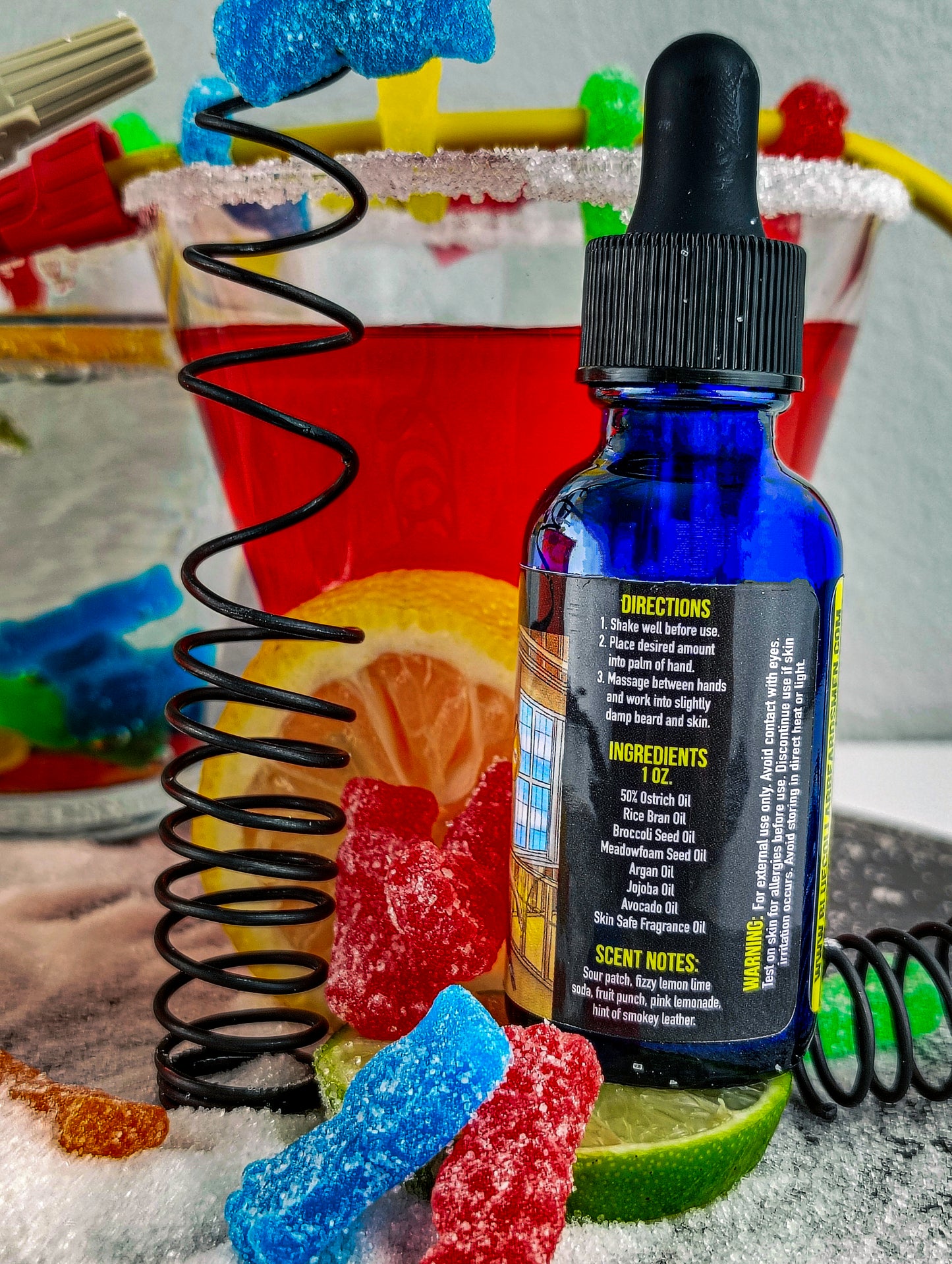 Sparky Beard Oil - Complex Sour Patch Scent