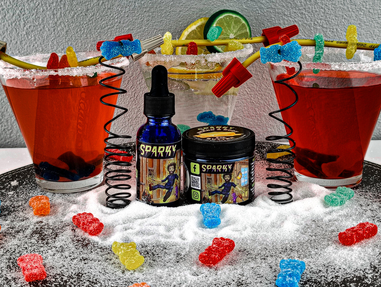 Sparky Beard Oil - Complex Sour Patch Scent